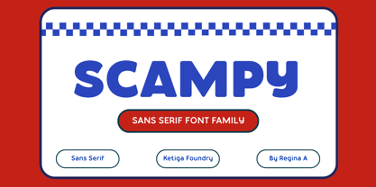 Scampy Font Poster 1