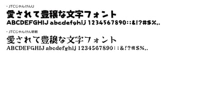 OT-NIS_JYA Font Poster 3