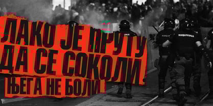 Interdit Regular Font Poster 2