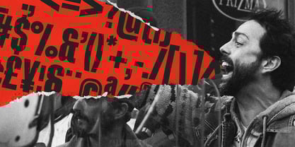 Interdit Regular Font Poster 8