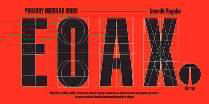 Interdit Regular Font Poster 3