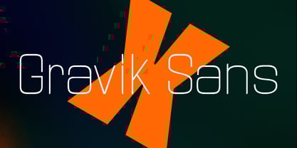 Gravik Sans Font Poster 4