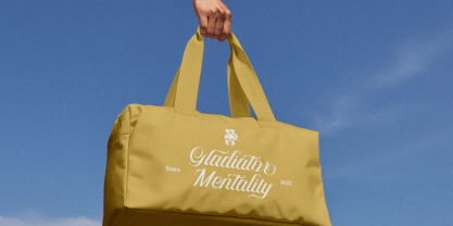 Auralique Script Pro Font Poster 12