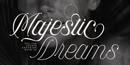 Auralique Script Pro Font Poster 7