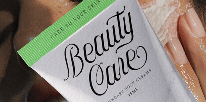 Auralique Script Pro Font Poster 6