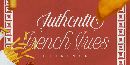 Auralique Script Pro Font Poster 13