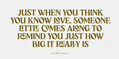 White Series Font Poster 10