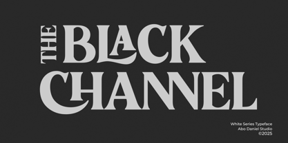 White Series Font Poster 5