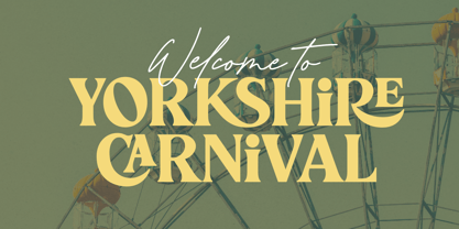 White Series Font Poster 3