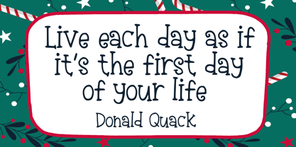 Christmas Sugar Font Poster 3