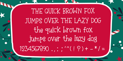 Christmas Sugar Font Poster 4