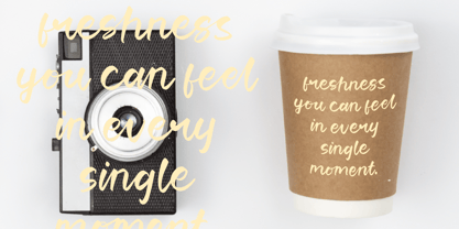 Lemon Talk Font Poster 9