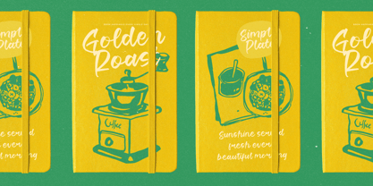 Lemon Talk Font Poster 7