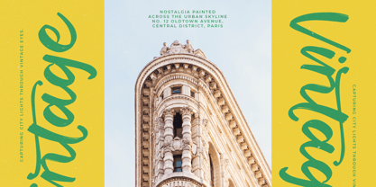 Lemon Talk Font Poster 5