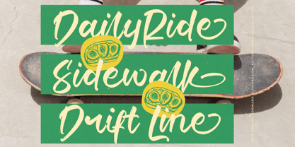 Lemon Talk Font Poster 12