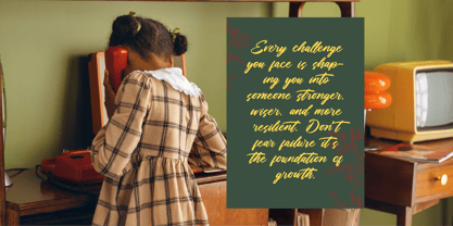 Stylish Rackets Font Poster 4