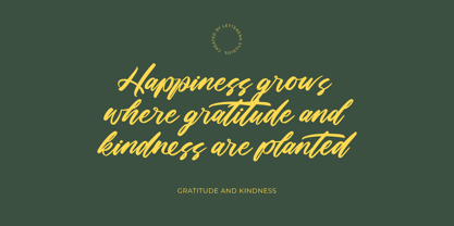 Stylish Rackets Font Poster 8