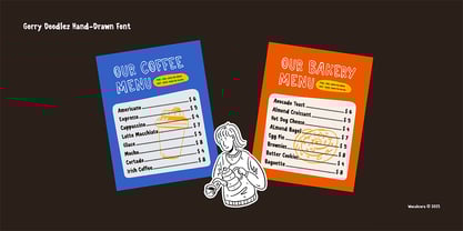 Gorry Doodlez Font Poster 6