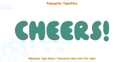 Popcycles Font Poster 12