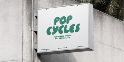 Popcycles Font Poster 10