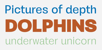 Oceanis Font Poster 2