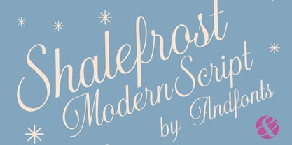 Shalefrost Nova Font Poster 1