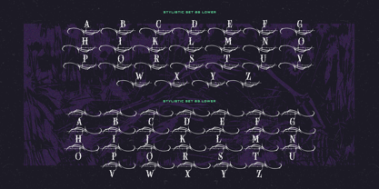 Rose torture Font Poster 15