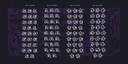 Rose torture Font Poster 13