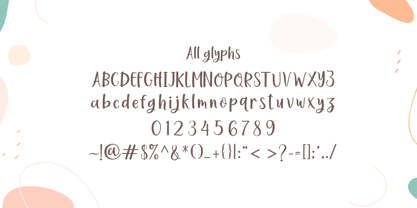 Cheery Lines Font Poster 4