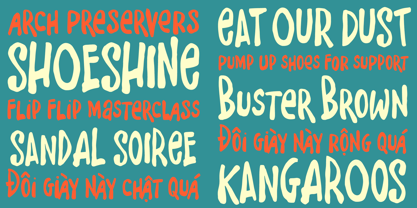 Two Left Feet Font Poster 2