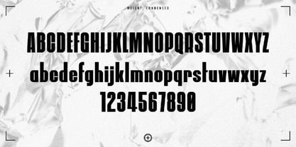 Solid Contact Font Poster 3