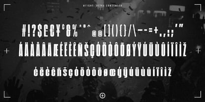 Solid Contact Font Poster 6