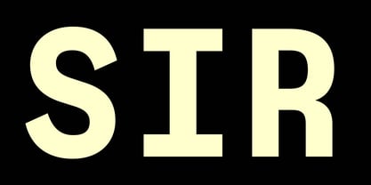 Auger Mono Font Poster 2