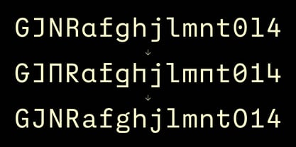 Auger Mono Font Poster 4