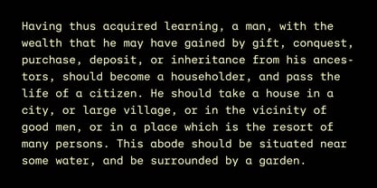 Auger Mono Font Poster 7