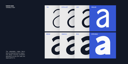 TRT Naron Font Poster 7