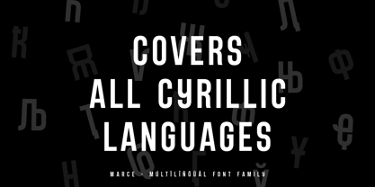 Marce Font Poster 15