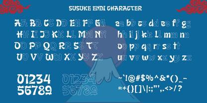 Susuke Endi Font Poster 9