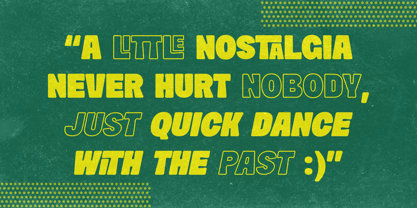 Mickon Font Poster 5