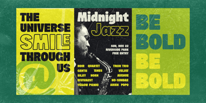 Mickon Font Poster 13