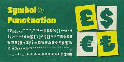 Mickon Font Poster 14