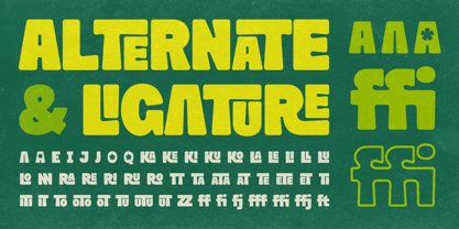 Mickon Font Poster 10