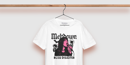 Blightmark Font Poster 8