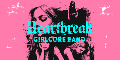 Blightmark Font Poster 4