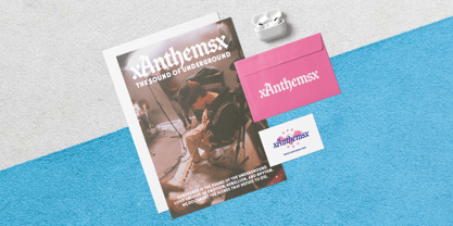 Blightmark Font Poster 7