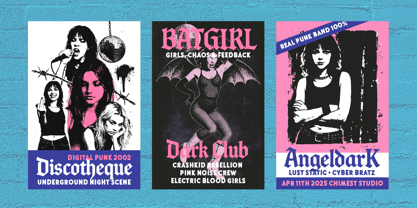 Blightmark Font Poster 2