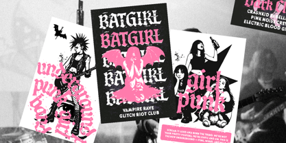 Blightmark Font Poster 5