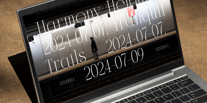 Milegance Font Poster 4