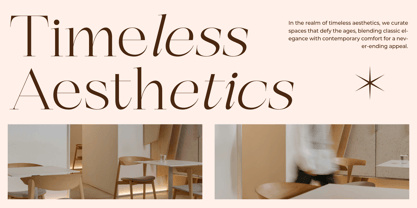 Berloja Satfline Font Poster 2