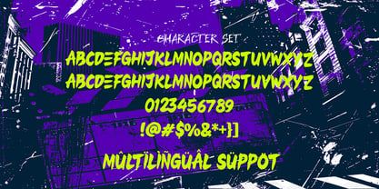 Chicken Punk Font Poster 2
